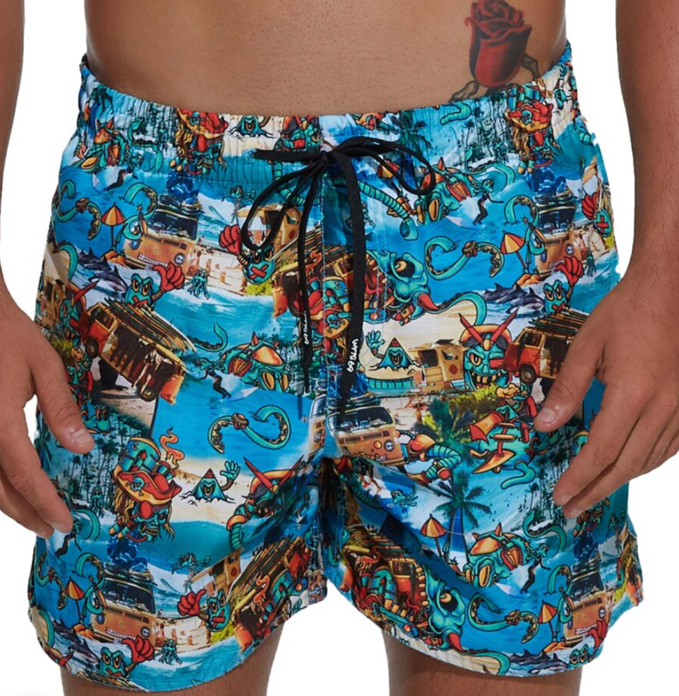 Men's Beach Bugger Samoa Boardshort (69 Slam)