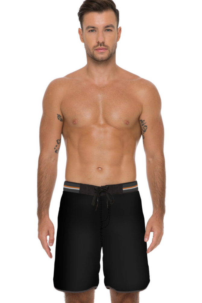 Men's Black Luke Medium Boardshort (69 Slam)