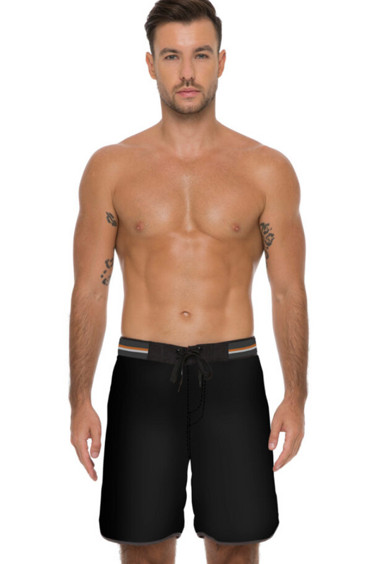 Men's Black Luke Medium Boardshort (69 Slam)