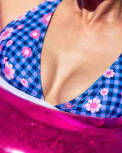 Vichy Flower Farah Bikini Top (69 Slam)