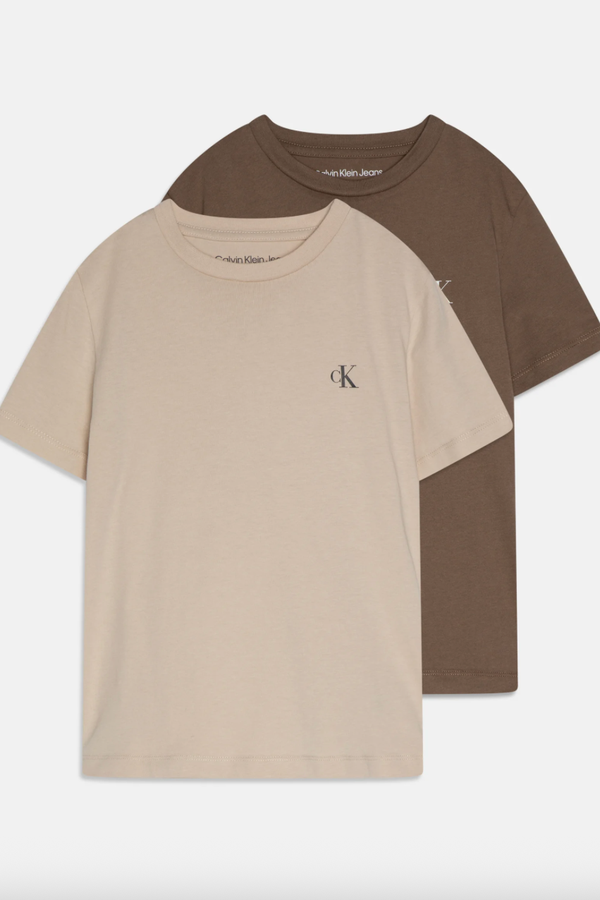 Monogram 2 pack Unisex T-shirt (Calvin Klein)