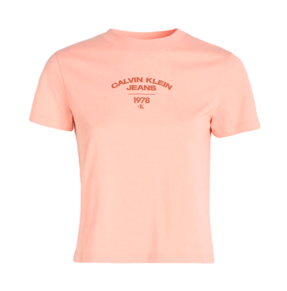 Varsity Baby Tee Pink (Calvin Klein)