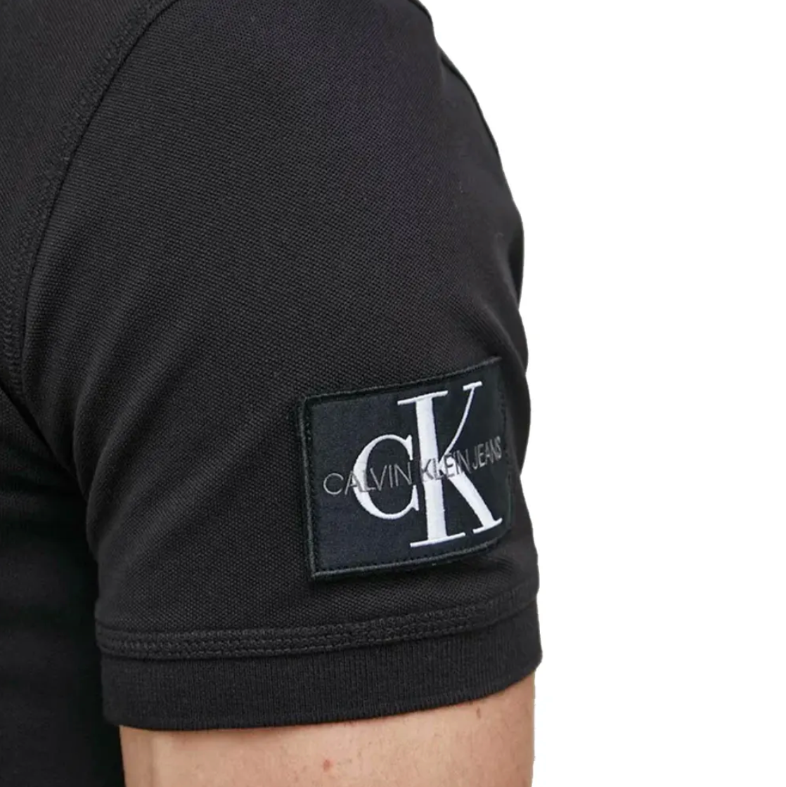 Polo Monologo Badge Golf Shirt (Calvin Klein)