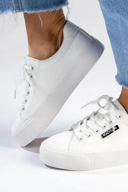 Basic Lace Up Sneaker (Madison)