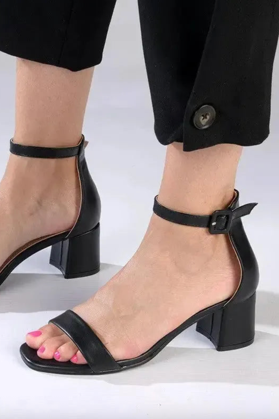 Amira Ankle Strap Heel (Madison)