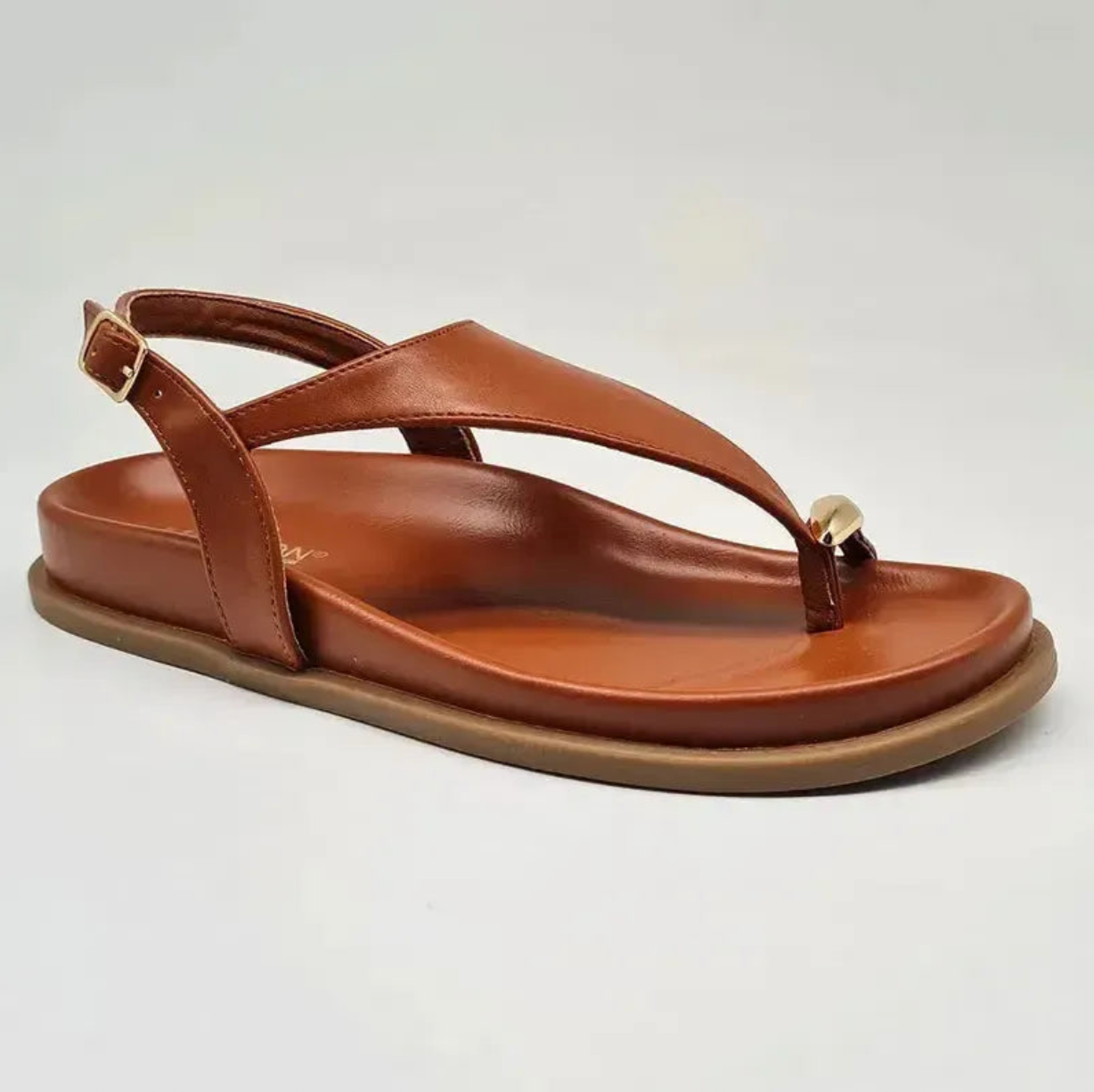 Millie Trimmed Sandal Tan (Madison)