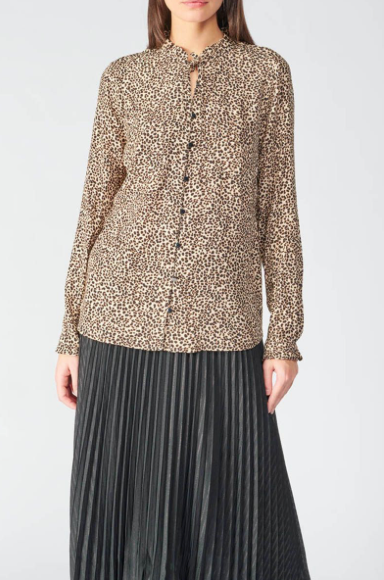 Susan Leopard Blouse (Le Temp Des Perises)
