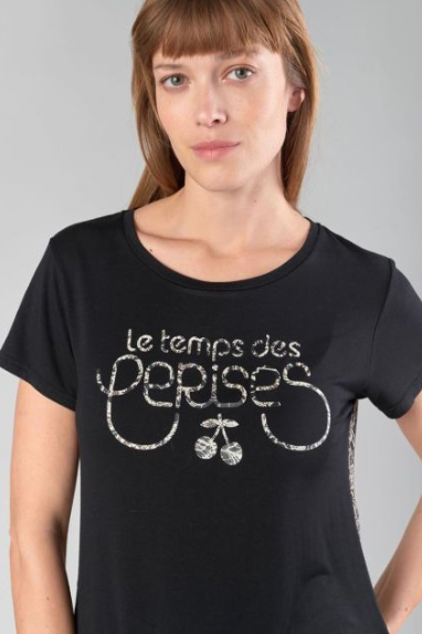 Deray T-shirt Black (Le Temp Des Perises)