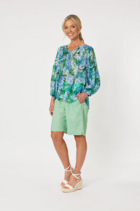 Jersey Waist Short Mint (Gordon Smith)