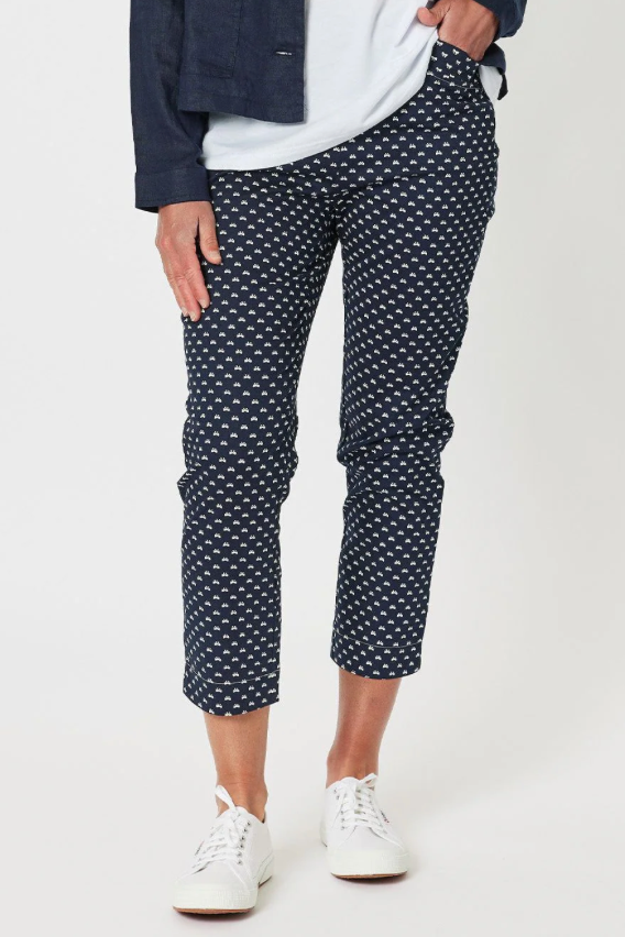 Pretty Bow Pants Navy (Gordon Smith)