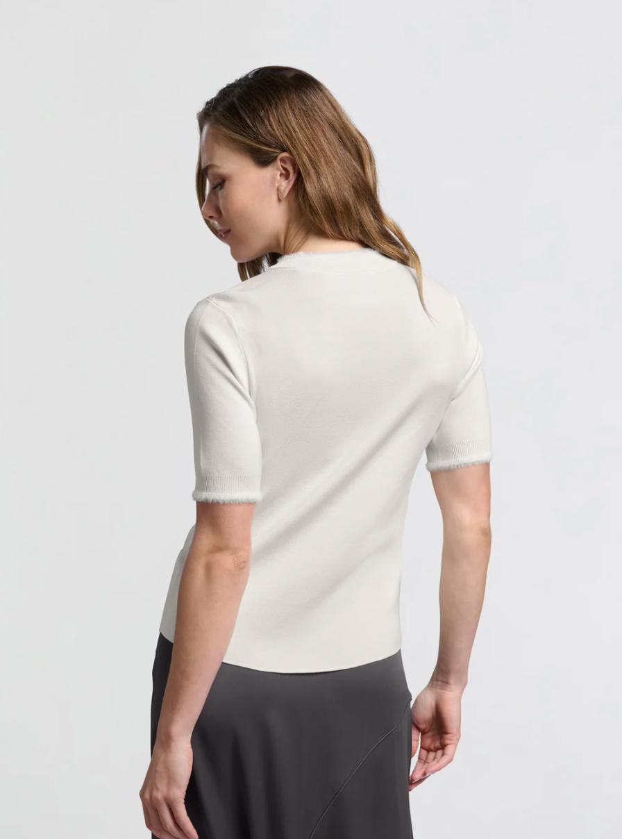 Ribbed Fluffy Top (Yaya)