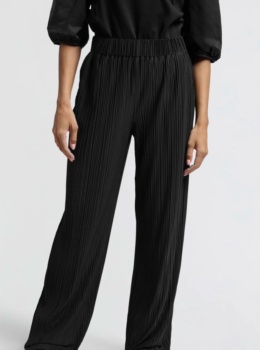 Pleated Wide Leg Trousers (Yaya)