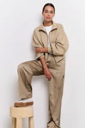 Satin Cargo Trousers (Yaya)