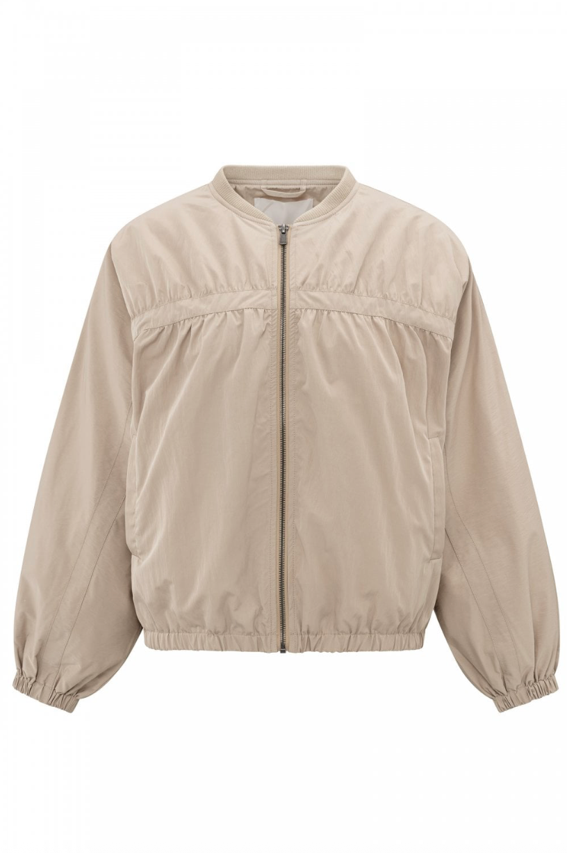 Cropped Bomber Jacket (Yaya)