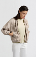 Cropped Bomber Jacket (Yaya)