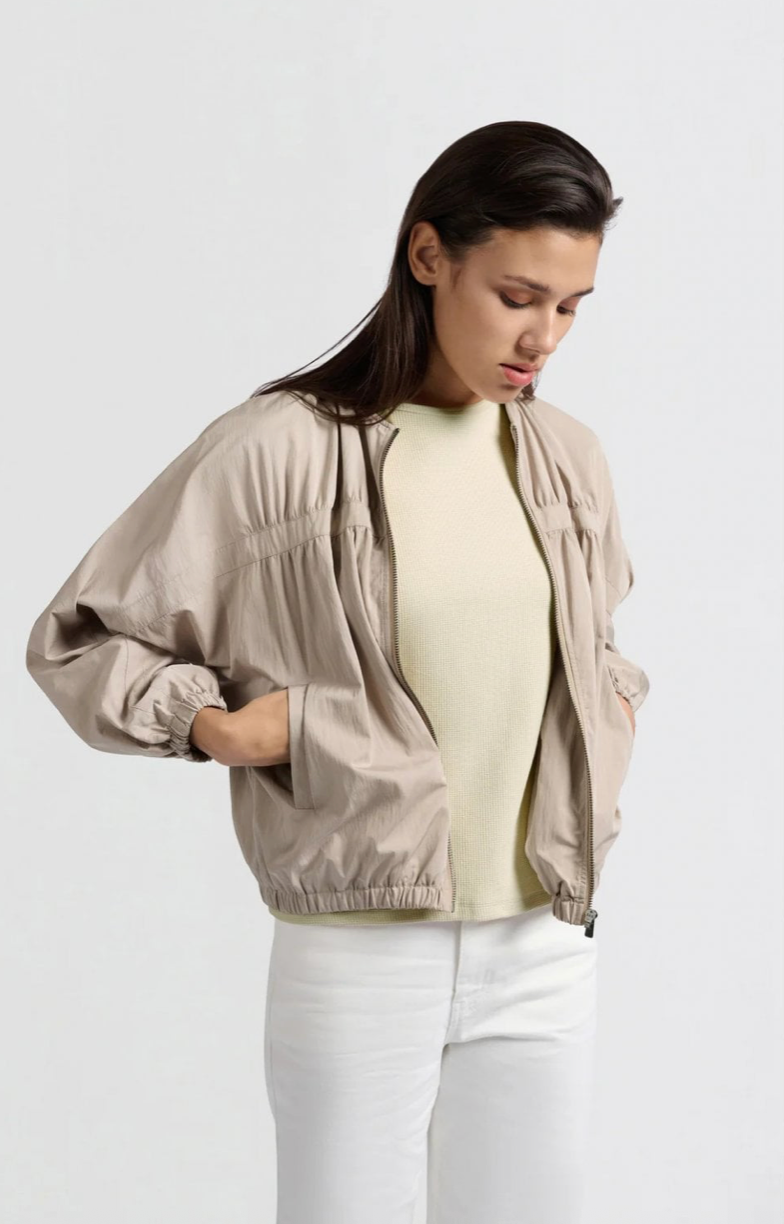 Cropped Bomber Jacket (Yaya)