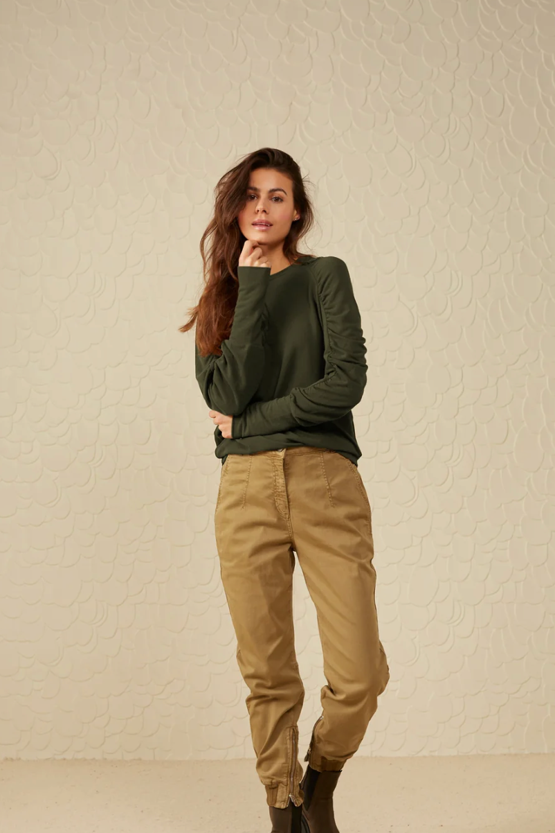 Gathered Sleeve Top (Yaya)