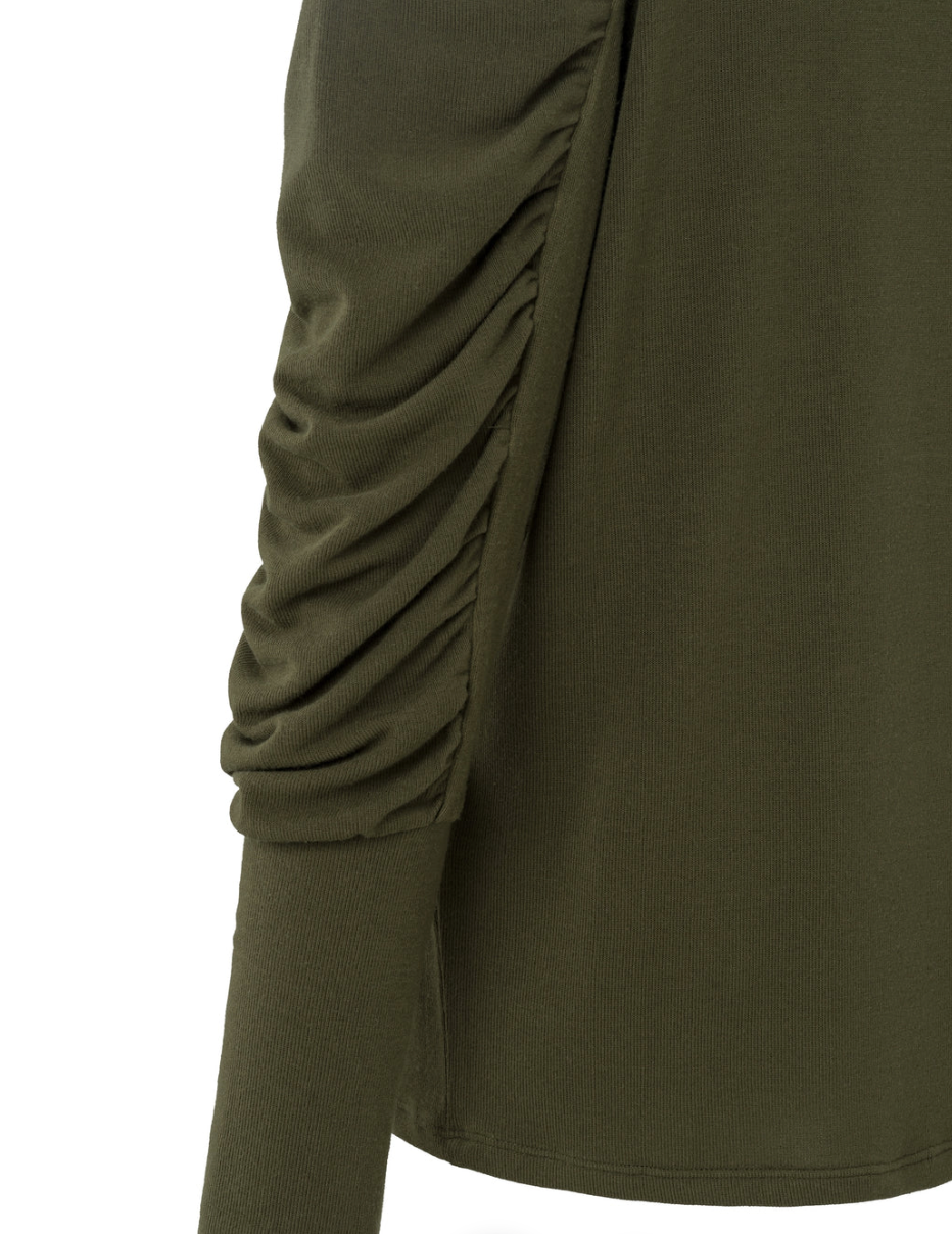 Gathered Sleeve Top (Yaya)