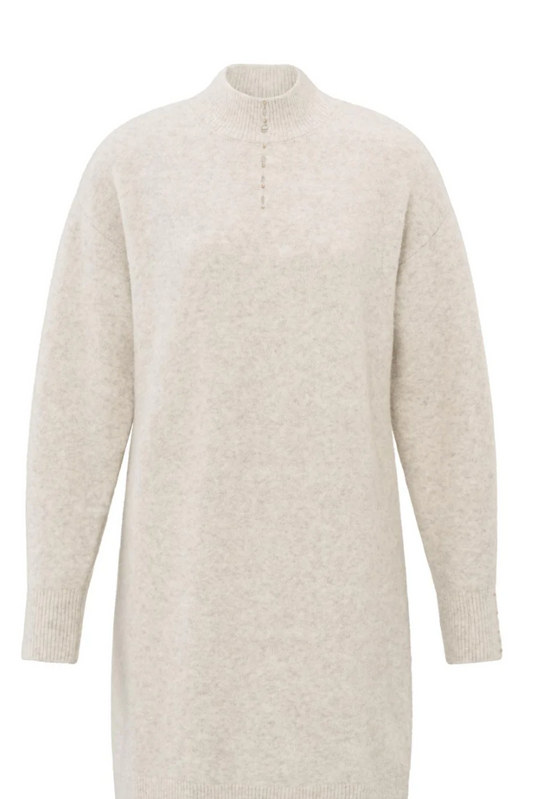 Knitted Dress With Buttons (Yaya)