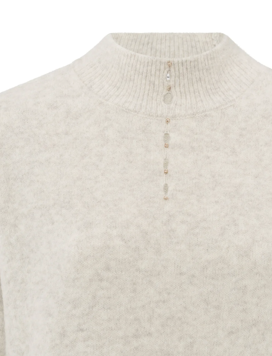 Knitted Dress With Buttons (Yaya)