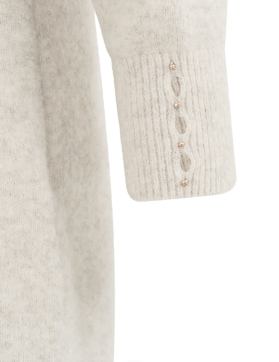 Knitted Dress With Buttons (Yaya)