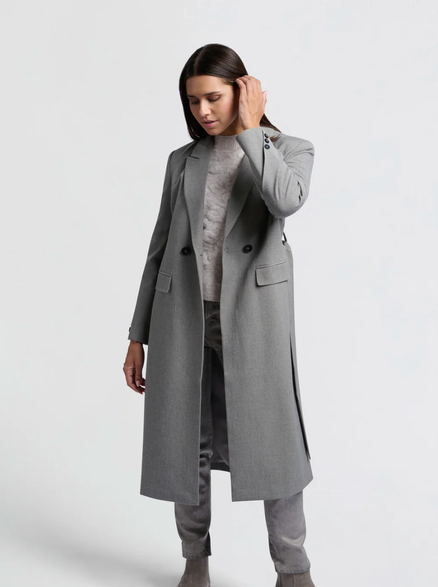 Woven Blazer Coat (Yaya)