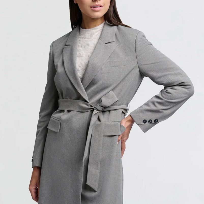 Woven Blazer Coat (Yaya)