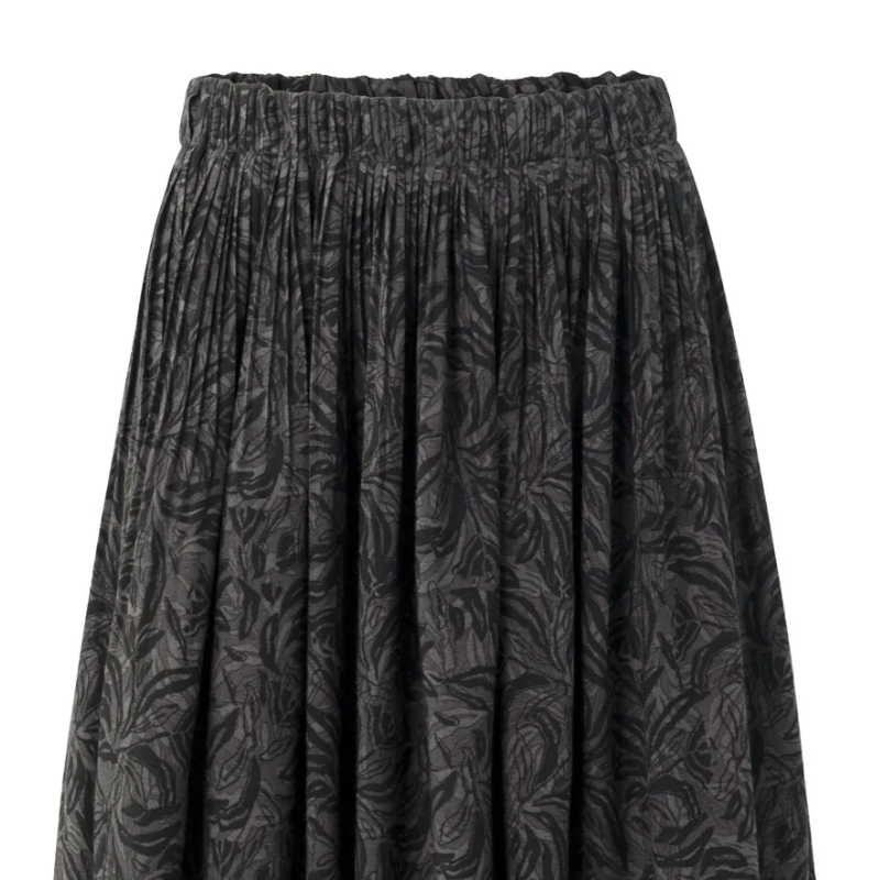 Woven Pleated Skirt (Yaya)