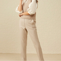 Soft Pantalon Straight Leg Pants (Yaya)