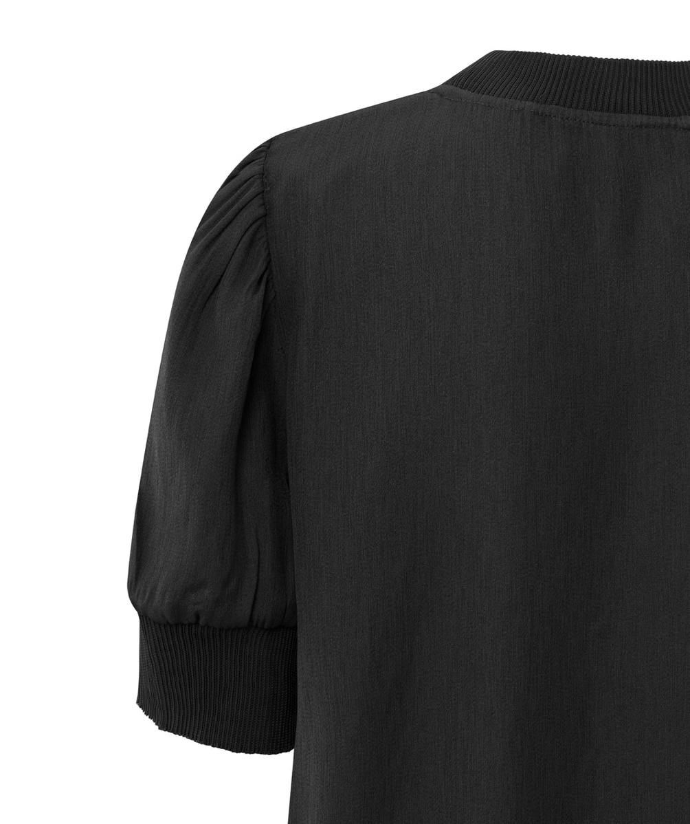 Crewneck Puff Sleeve Top (Yaya)