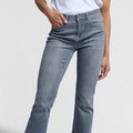 Rhinestone Flared Jeans (Yaya)