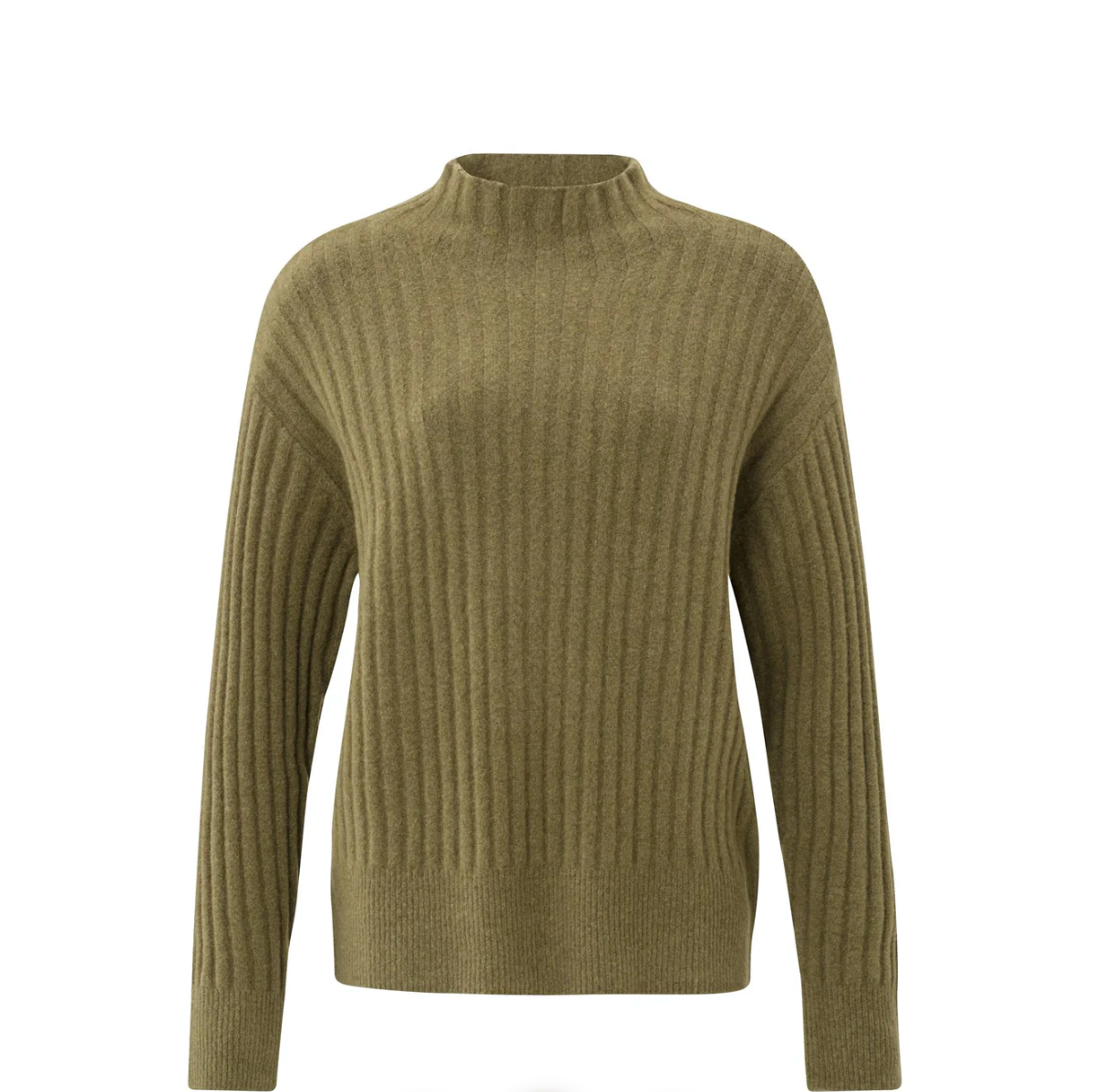 Turtleneck Ribbed Sweater (Yaya)