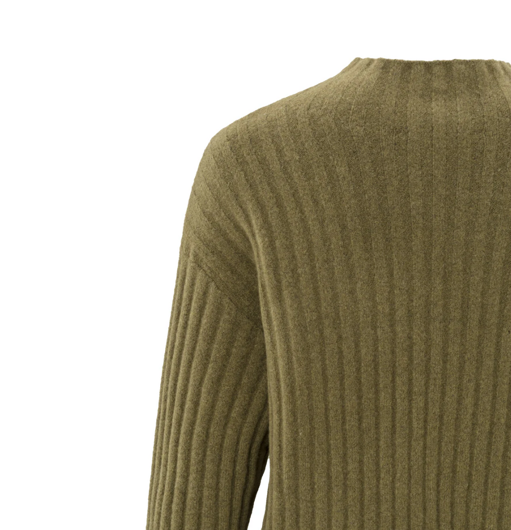 Turtleneck Ribbed Sweater (Yaya)