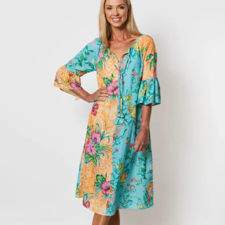 Hawaii Print Dress (Gordon Smith)