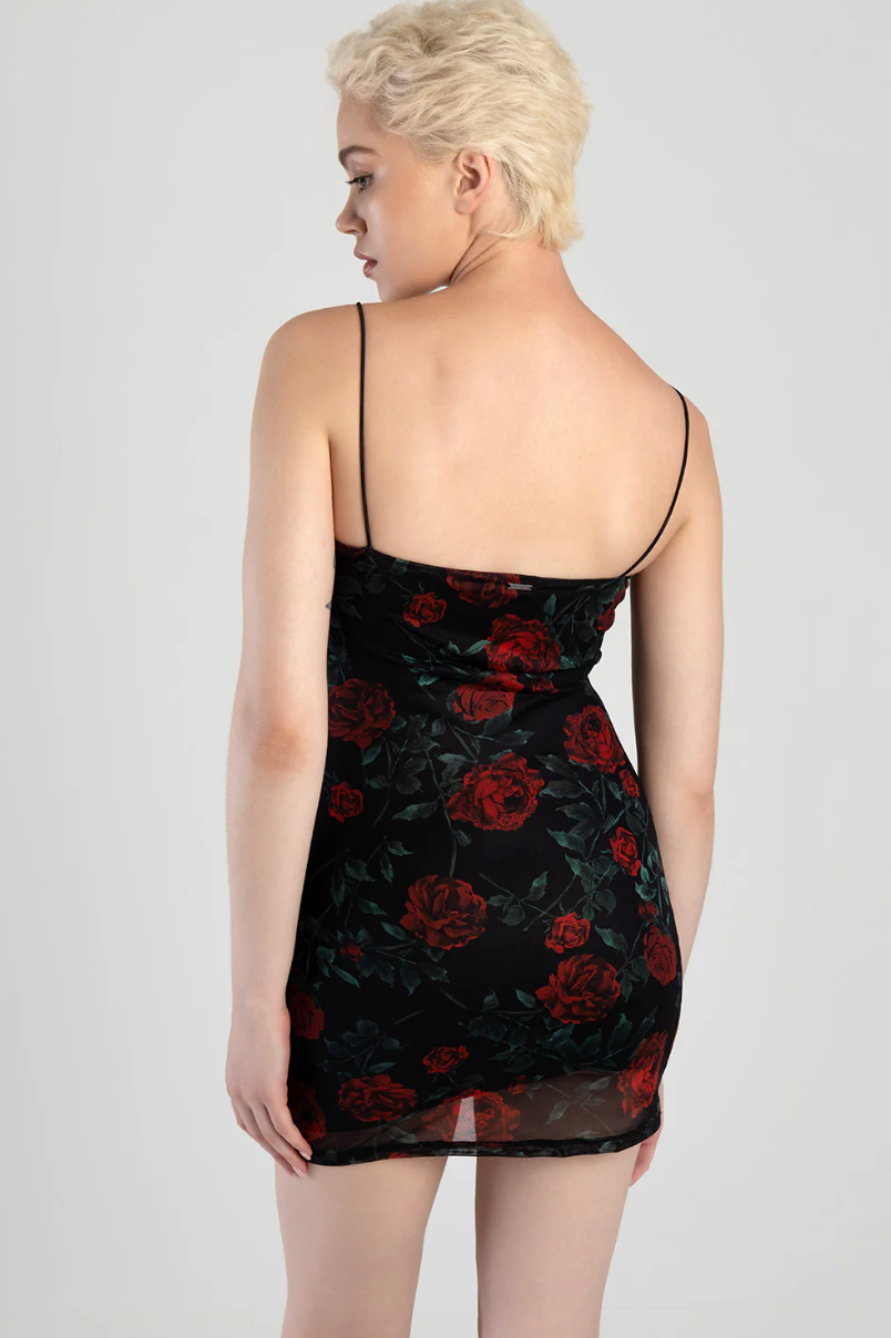 Rose mini Dress (Sissy Boy)