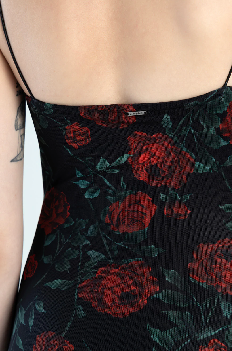 Rose mini Dress (Sissy Boy)