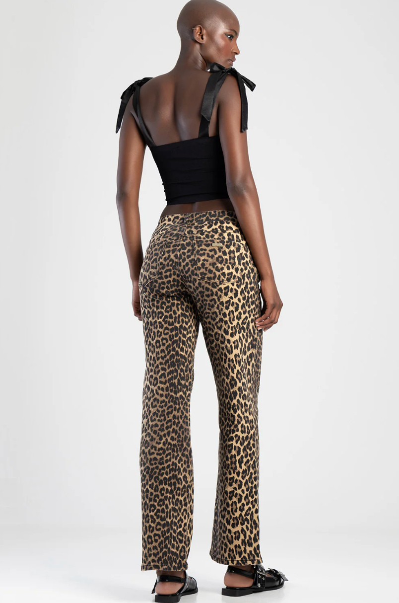 Leopard Print Denim (Sissy Boy)