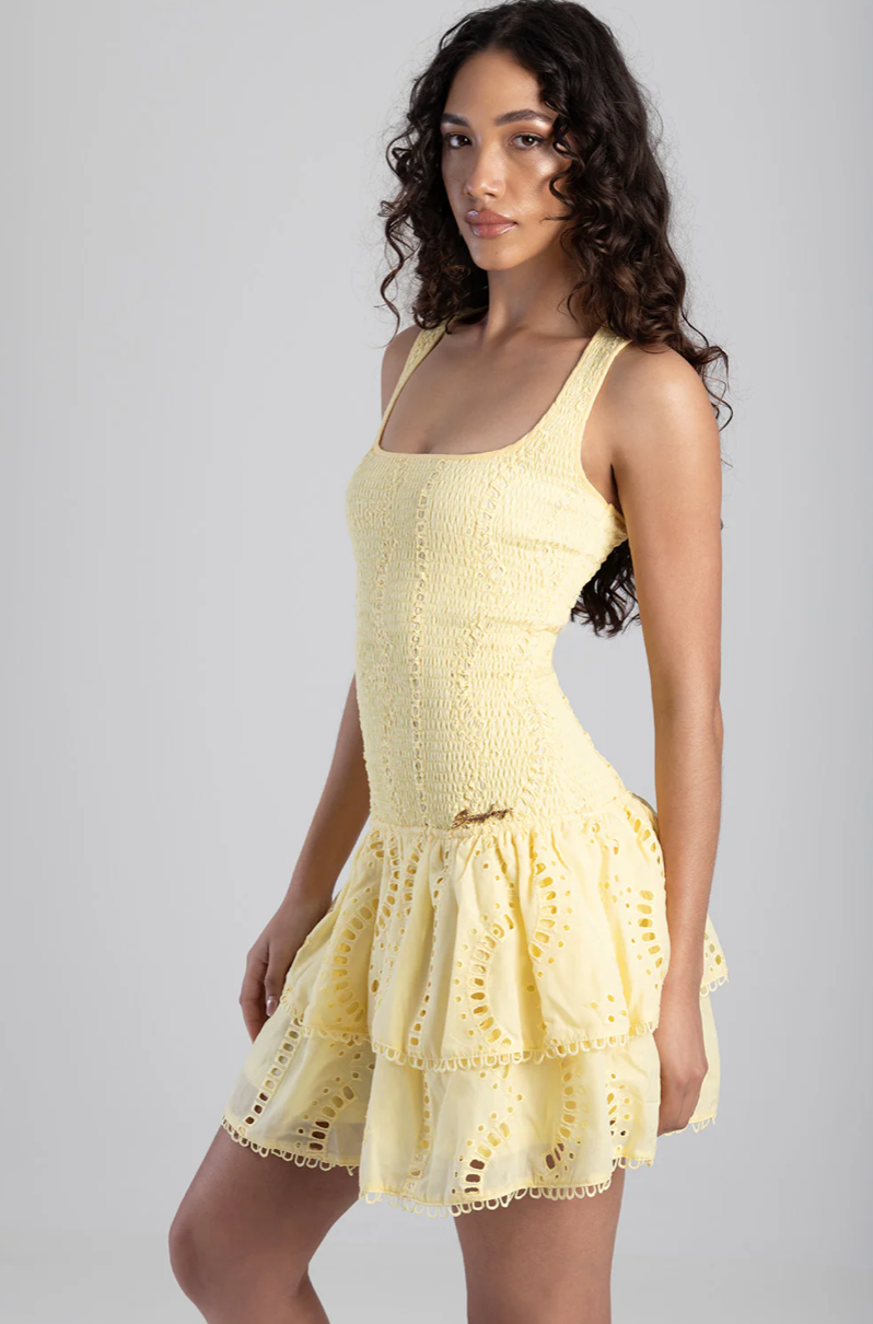 Lime Light Mini Dress (Sissy Boy)