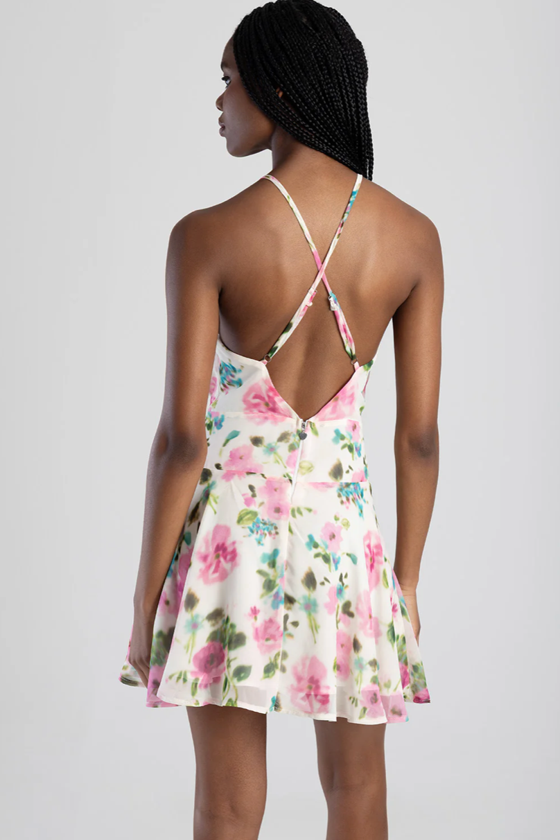Floral Mini Dress (Sissy Boy)