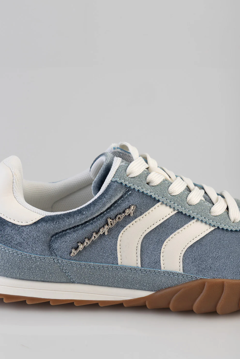 Blue Velvet Sneaker (Sissy Boy)