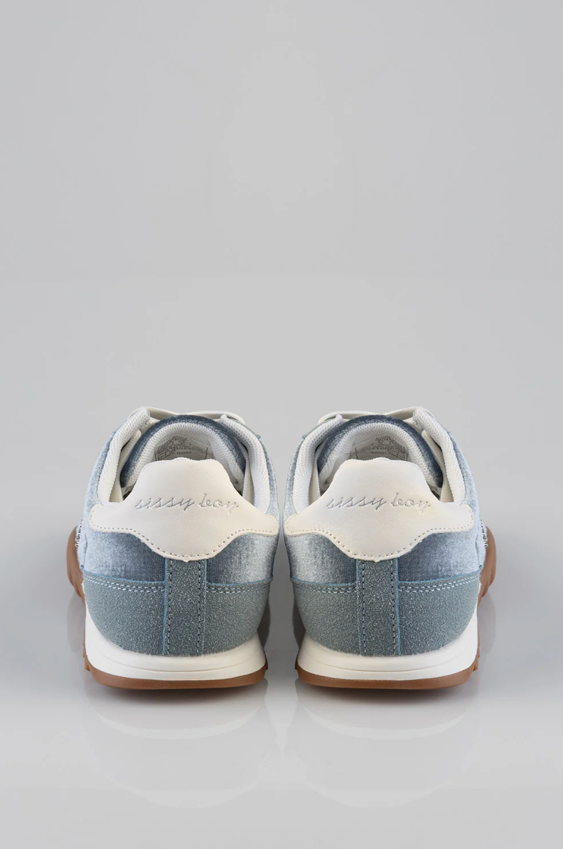 Blue Velvet Sneaker (Sissy Boy)