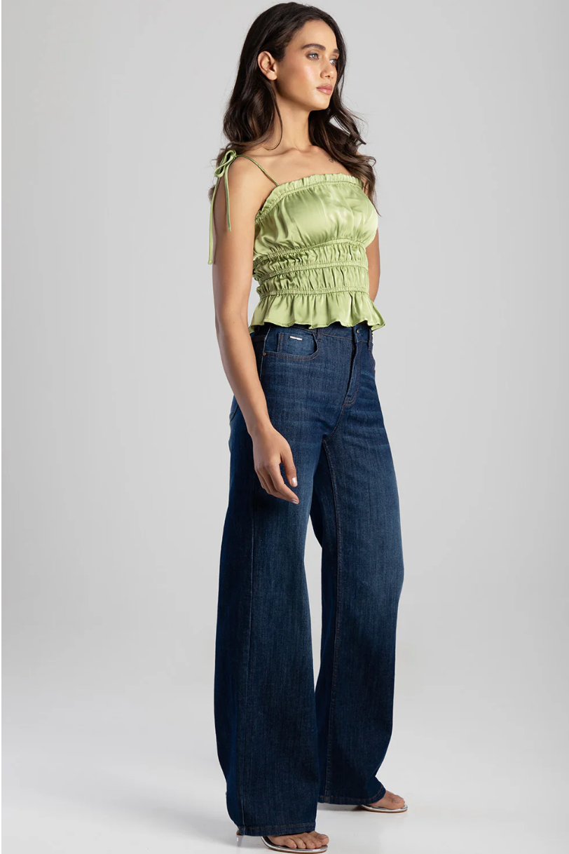 Sophia Wide Leg Jeans (Sissy Boy)
