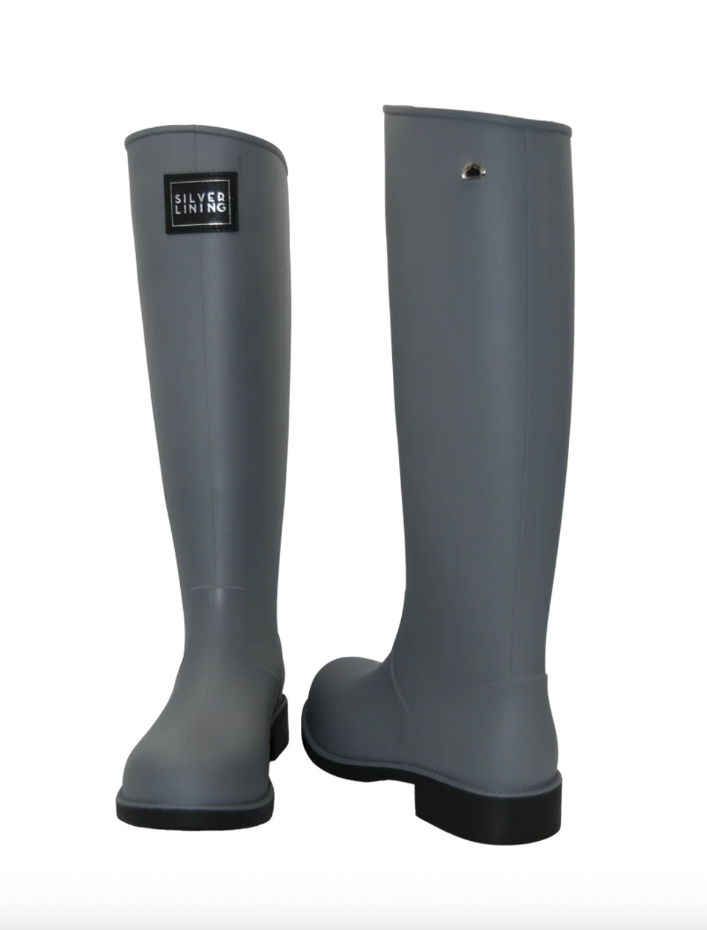Classic Grey Gumboot (Silver Lining)