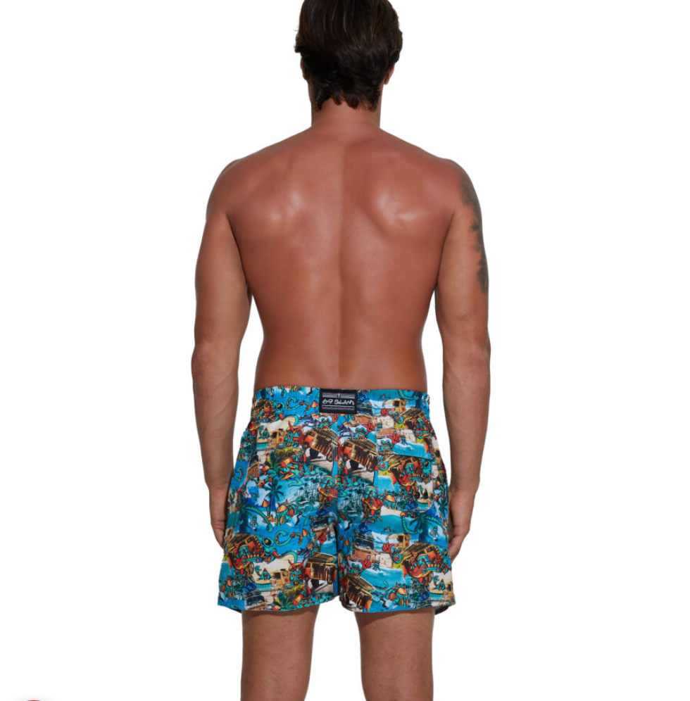 Men's Beach Bugger Samoa Boardshort (69 Slam)