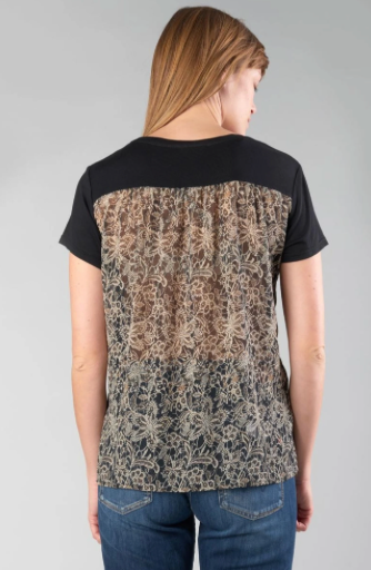 Deray T-shirt Black (Le Temp Des Perises)