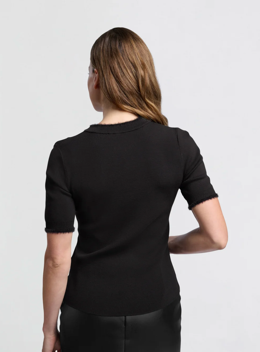 Ribbed Fluffy Top (Yaya)