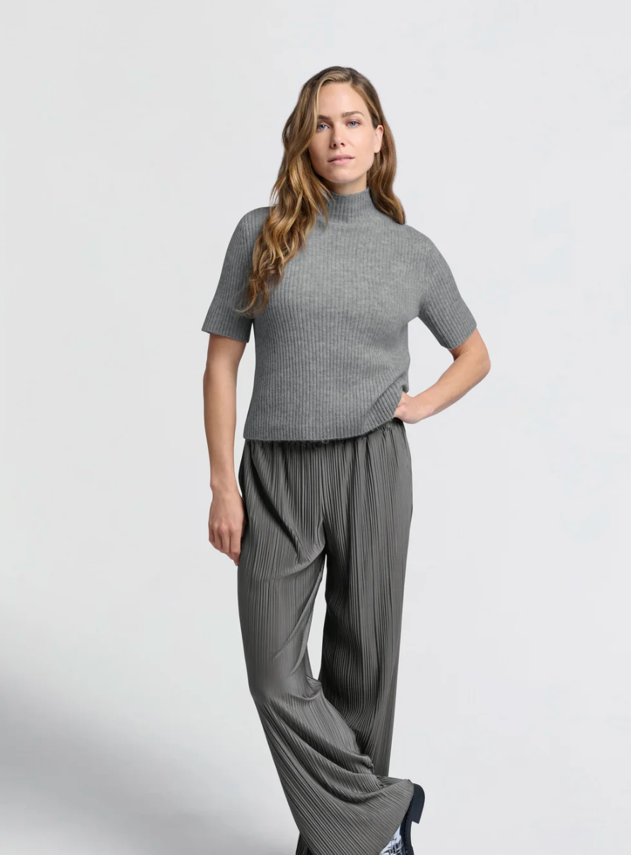 Pleated Wide Leg Trousers (Yaya)