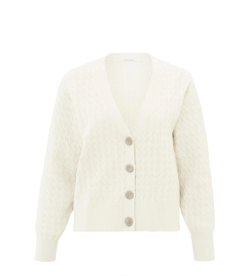 Cable Cardigan (Yaya)