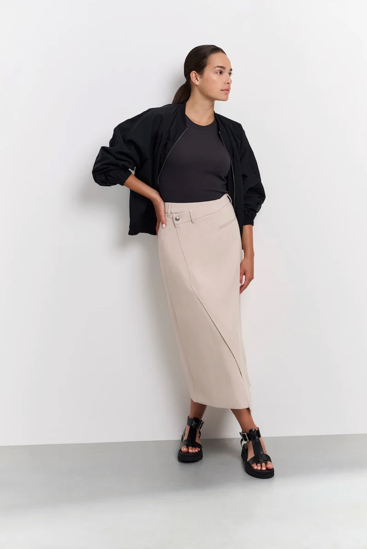 Cropped Bomber Jacket (Yaya)