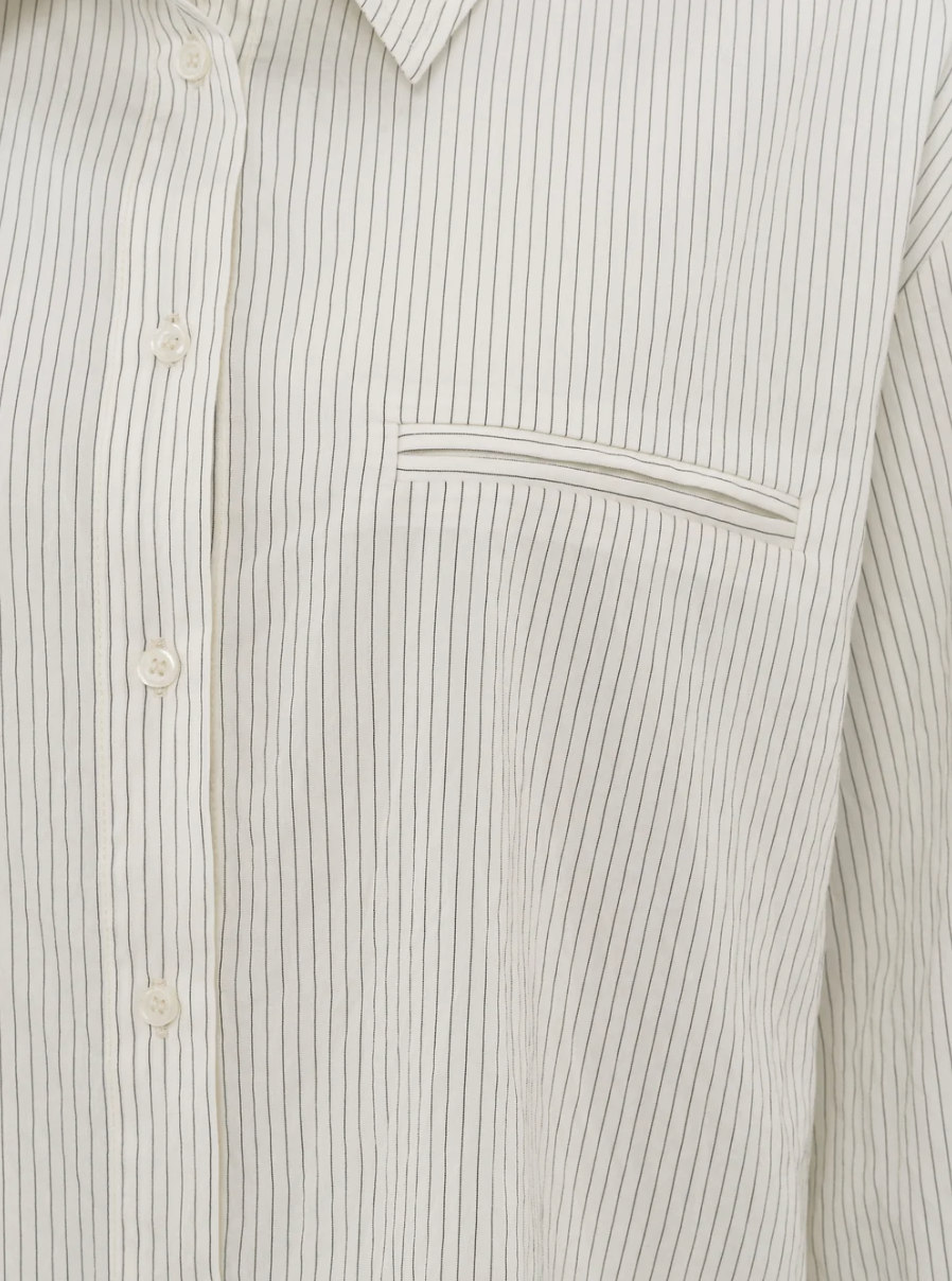 Flowy Pinstripe Blouse (Yaya)